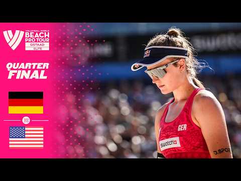 Müller/Tillmann vs. Donlin/Denaburg - Quarter Final Highlights | Gstaad 2026 #BeachProTour