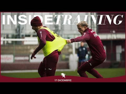 AL LAVORO PER LA TRASFERTA CONTRO IL SASSUOLO | INSIDE TRAINING | 17 DICEMBRE 🏃