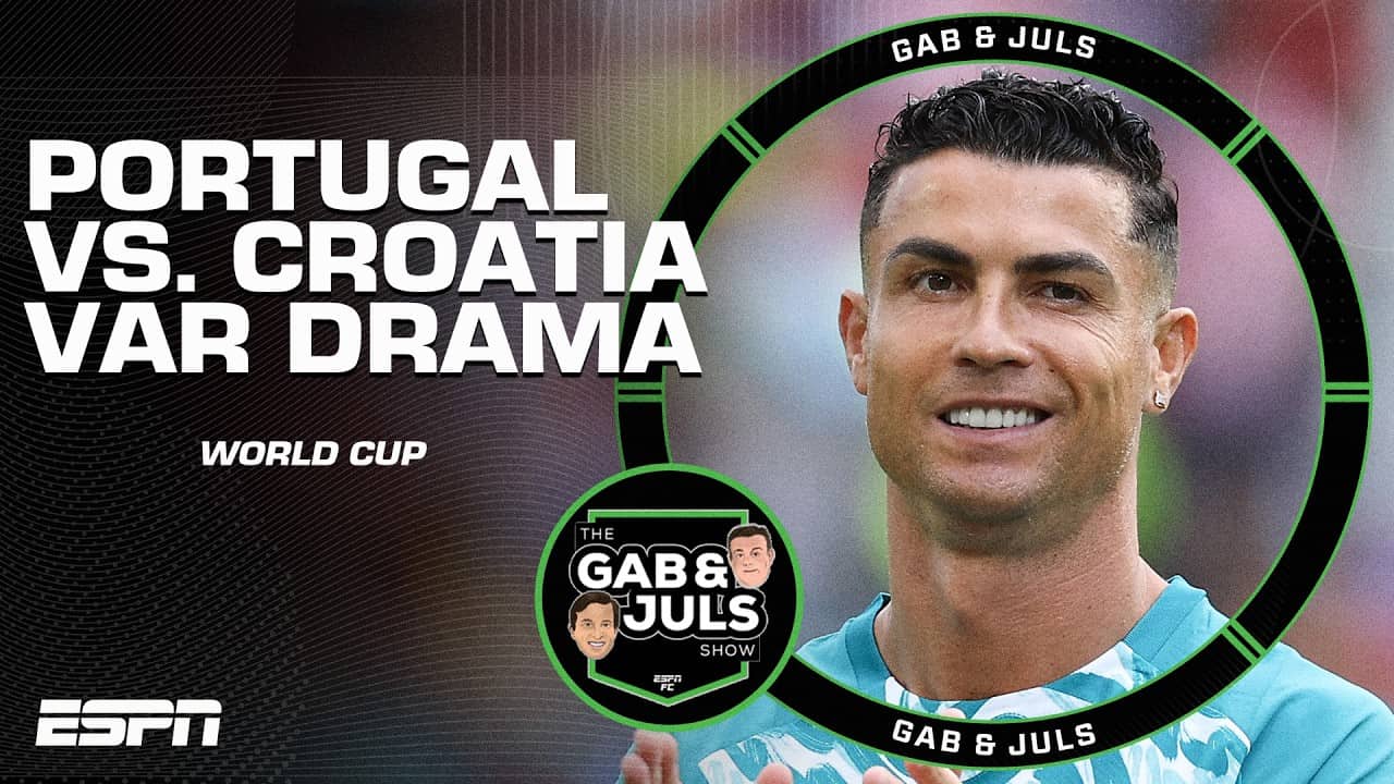 ‘I DON’T LIKE IT’! Were Croatia unfairly denied a late equlizer vs. Portugal? | World Cup | ESPN FC