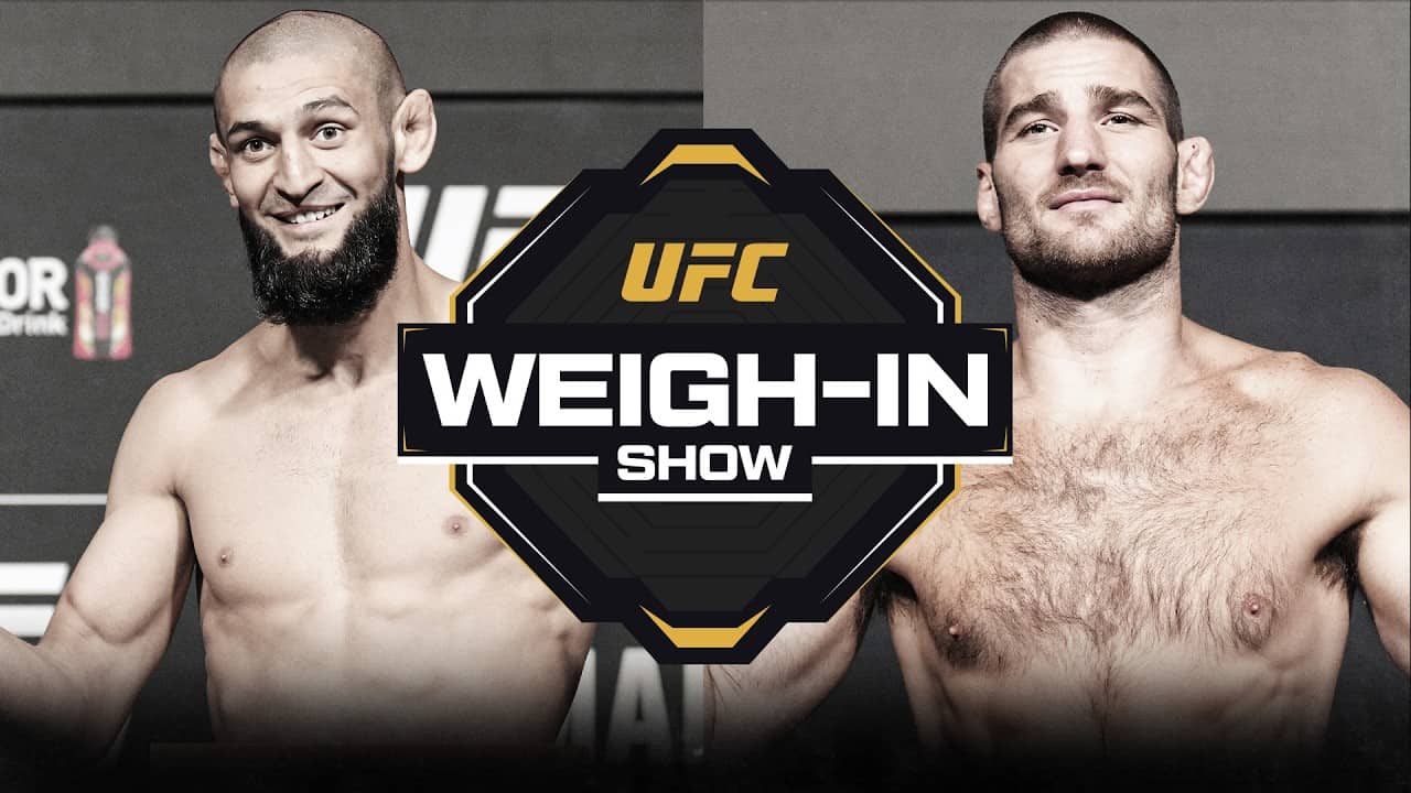 UFC 328: Morning Weigh-In Show