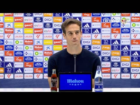 Íñigo Pérez tras el Real Oviedo 0 - Rayo Vallecano 0