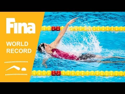 Katinka Hosszú |World Record 200m Backstroke | 2014 FINA World Swimming Championships Doha