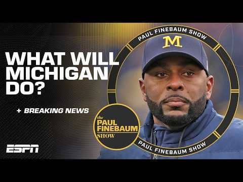 Breaking News: Michigan is searching for a new head coach. Who will it be? | The Paul Finebaum Show