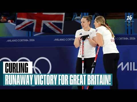 Great Britain scores in final 3 ends for curling win