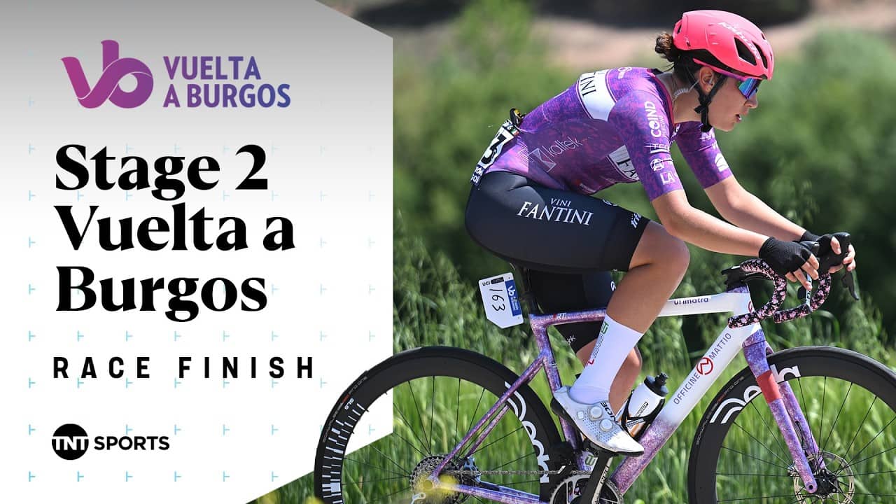 IN A LEAGUE OF HER OWN! 😮‍💨 | 2026 Vuelta a Burgos Feminas Stage 2 Final KM's | TNT Sports Cycling