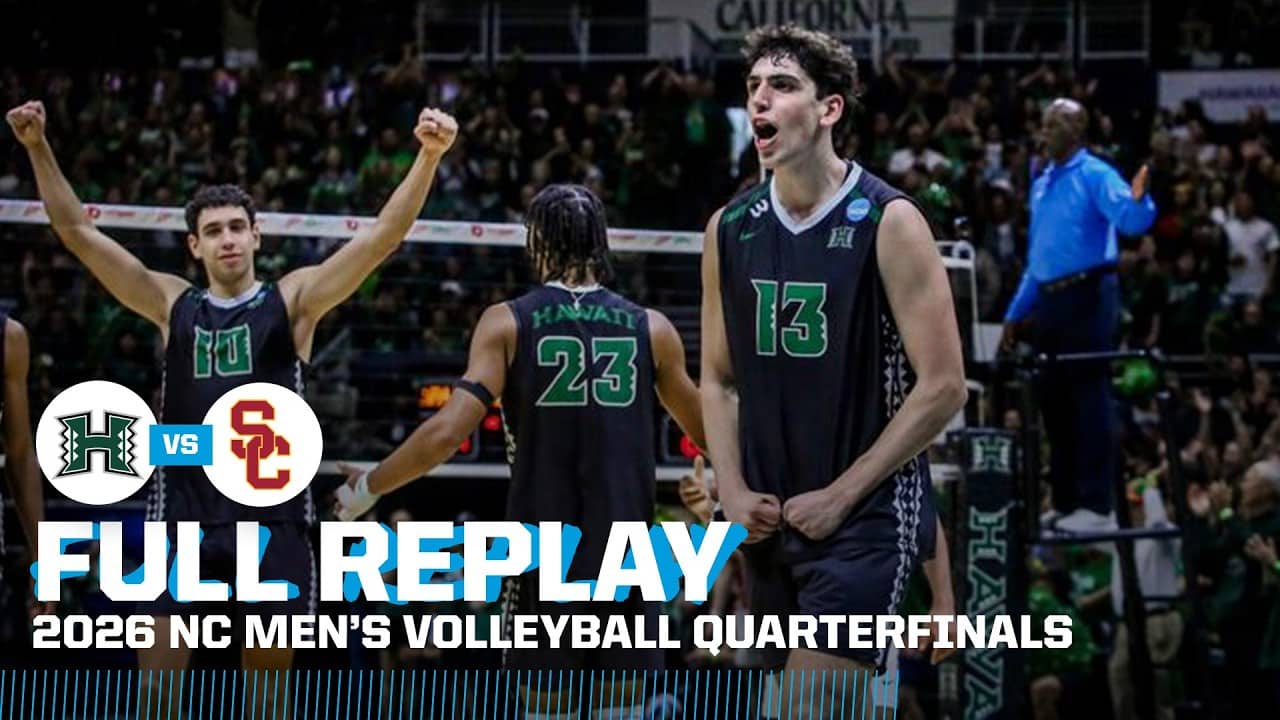 Hawaii vs. USC: 2026 NCAA men's volleyball quarterfinals | FULL REPLAY