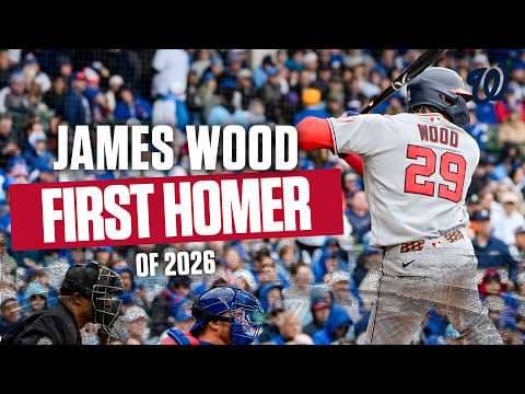 First James Wood Home Run Of 2026 🚀 | Full At-Bat