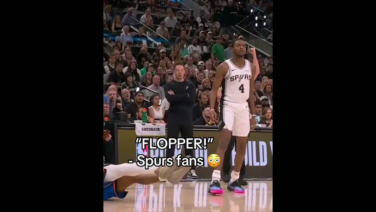 Spurs fans didn’t hold back vs. SGA 😲