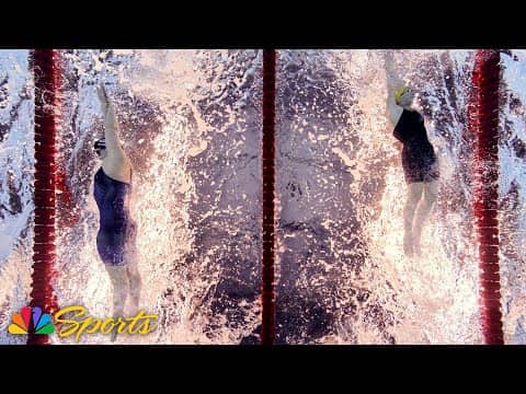 Underwater cam: Australia and USA's star studded lineups clash in 4x200 relay | NBC Sports