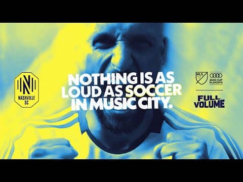 Music City is FULL VOLUME | Audi 2025 MLS Cup Playoffs Hype