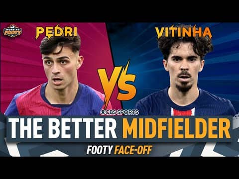 Midfield MAESTROS battle it out | Pedri vs. Vitinha | Barça v PSG, Spain v Portugal | Morning Footy