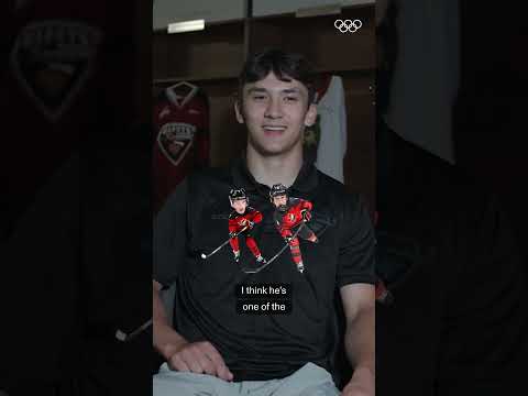 Who's your dream defensive partner? 🏒 Youth Olympian Ryan Lin shares his! 🇨🇦
