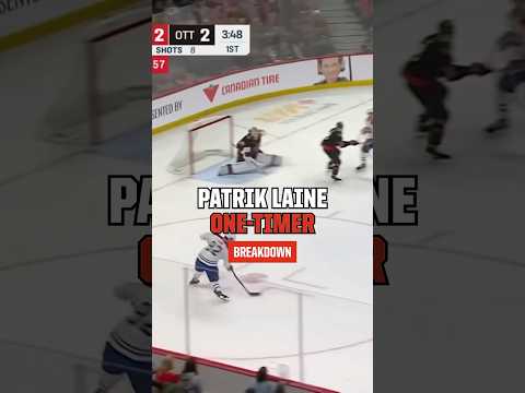 Former NHL Player - Coach Cory, is breaking down Patrik Laine’s epic one-timers! 🏒💥 #hockey