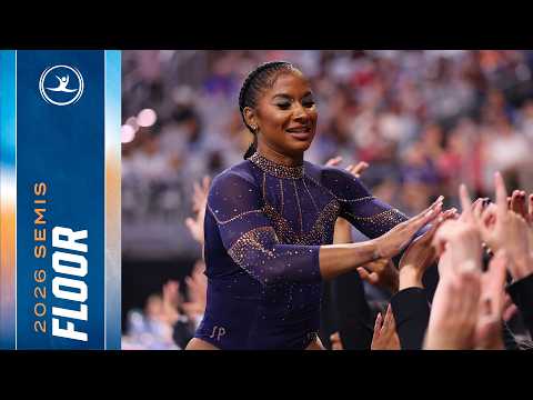 Jordan Chiles - Floor at 2026 NCAA gymnastics semifinals