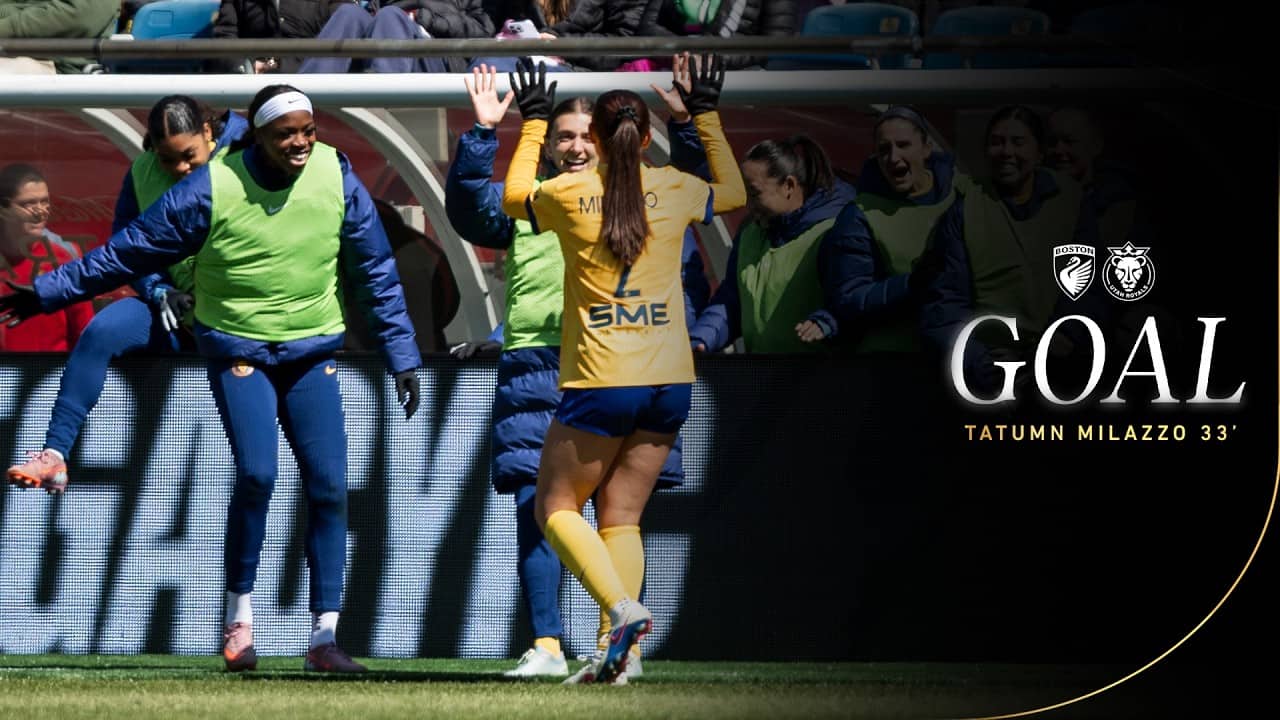 GOAL: Tatumn Milazzo 33', March 28, 2026