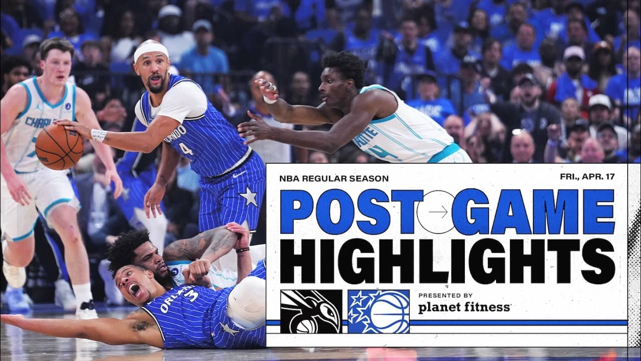 POSTGAME HIGHLIGHTS: CHARLOTTE HORNETS VS. ORLANDO MAGIC 4.19.26 PRESENTED BY PLANET FITNESS
