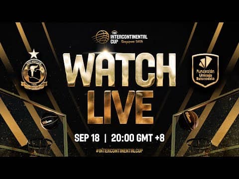 LIVE - Alahli SC v Unicaja Baloncesto | FIBA Intercontinental Cup Singapore 2025 | Group Phase