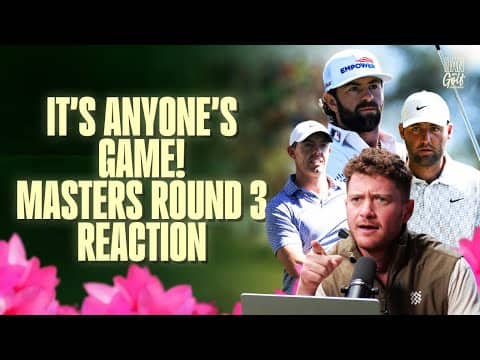 Masters Round 3 Reaction | Rory's Lead is GONE, Cam Young Surging, Scottie Back In It