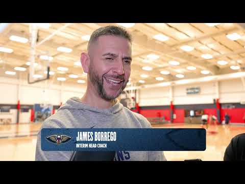 James Borrego on Rising Stars Jeremiah Fears and Derik Queen | Pelicans Practice 1/29/26