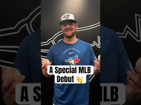 Spencer Miles had a Major League debut to remember for the Toronto Blue Jays 🙌 #Toronto #BlueJays
