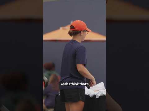 First day on the job for Jasmine Paolini & we think she’s deserving of a promotion already 👏#WTA