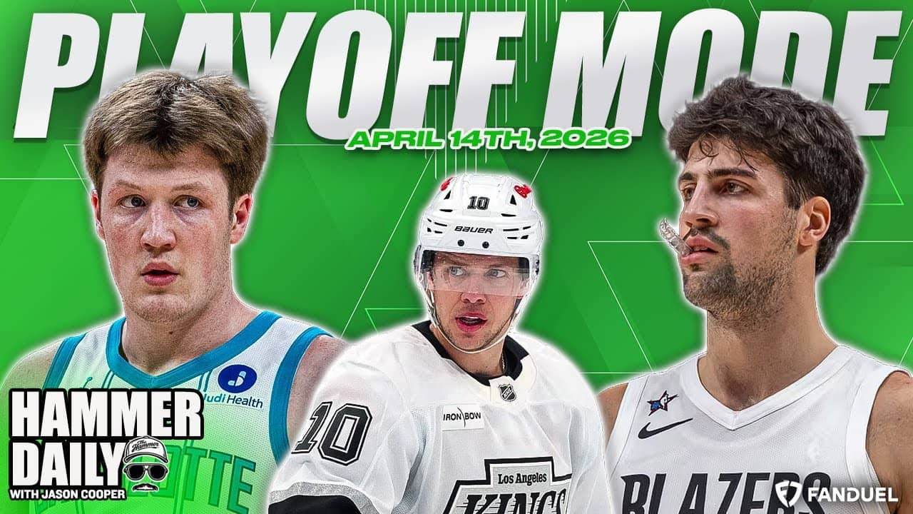 NBA Play-In + Playoff Picks, NHL Tuesday Best Bets | Hammer Daily | Presented By FanDuel