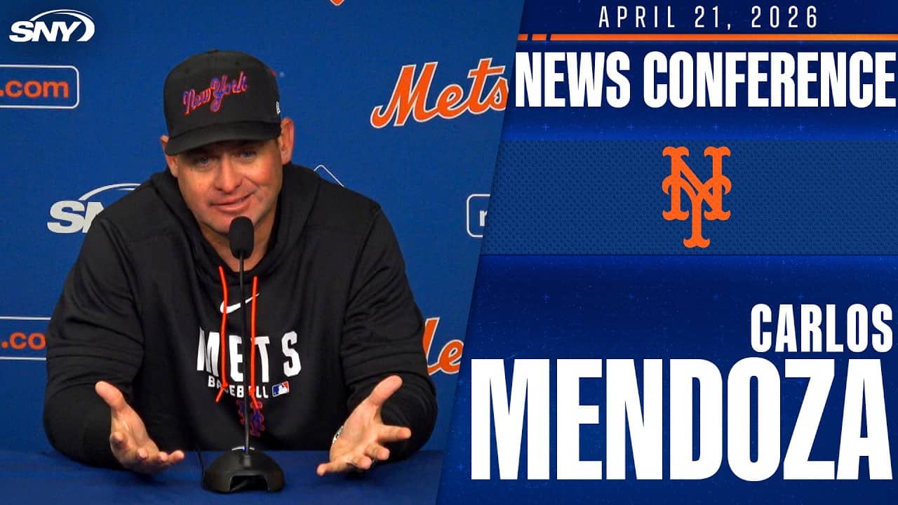 Carlos Mendoza announces Christian Scott will start on Thursday for the Mets