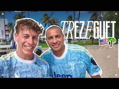 A Day with DAVID TREZEGUET at Juventus Academy in Miami 🔥🌴 | Ben Black meets Juventus