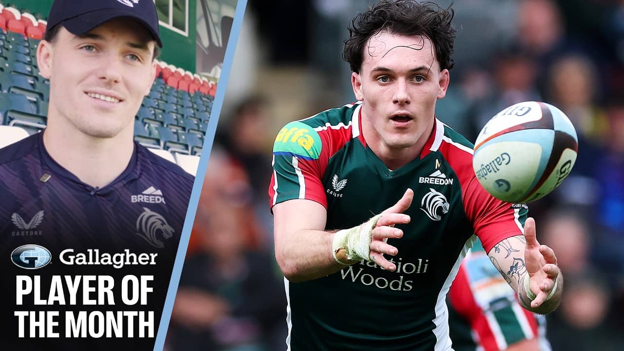 Leicester Tigers Star Will Wand Reacts To Being Named Gallagher Player Of The Month | May 2026