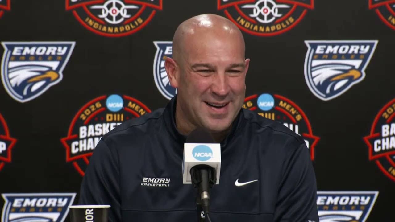Emory Pregame Press Conference (2026 Men's DIII Championship)