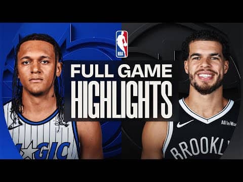 MAGIC at NETS | FULL GAME HIGHLIGHTS | January 7, 2026
