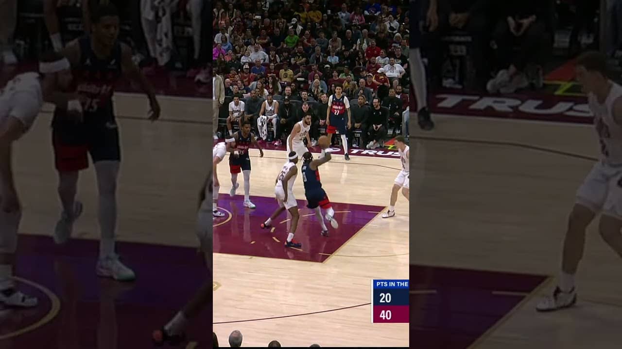 Sharife Cooper 20 ball 🔥  #nba #washingtonwizards #shorts
