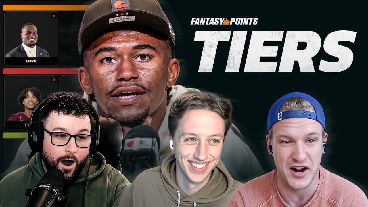 2026 Rookie Rankings UPDATED | Elite WRs, RBs & Sleepers
