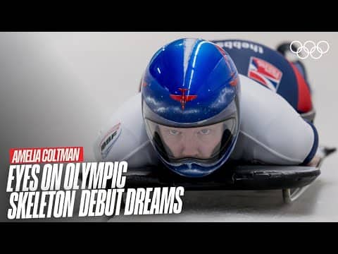 Debut Olympic Dreams 🇬🇧 Amelia Coltman is in the mix at Milano Cortina with Team GB skeleton 🛷