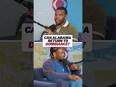 Derrick Henry believes Bama will get back to championship form 💪 #cfb #alabama