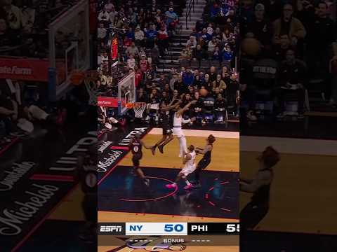 Deuce ACTIVE on defense and OG PATIENT on offense 🤝 #knicks #deucemcbride #oganunoby #nba