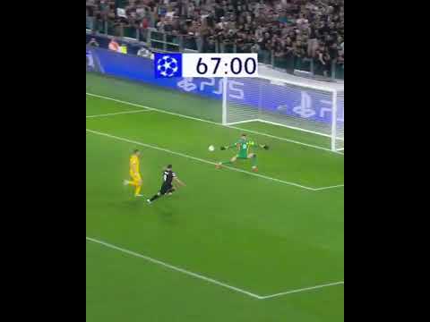 VLAHOVIC SCORES AT 67!!! 🔥🔥 #championsleague  #highlights #football #shorts