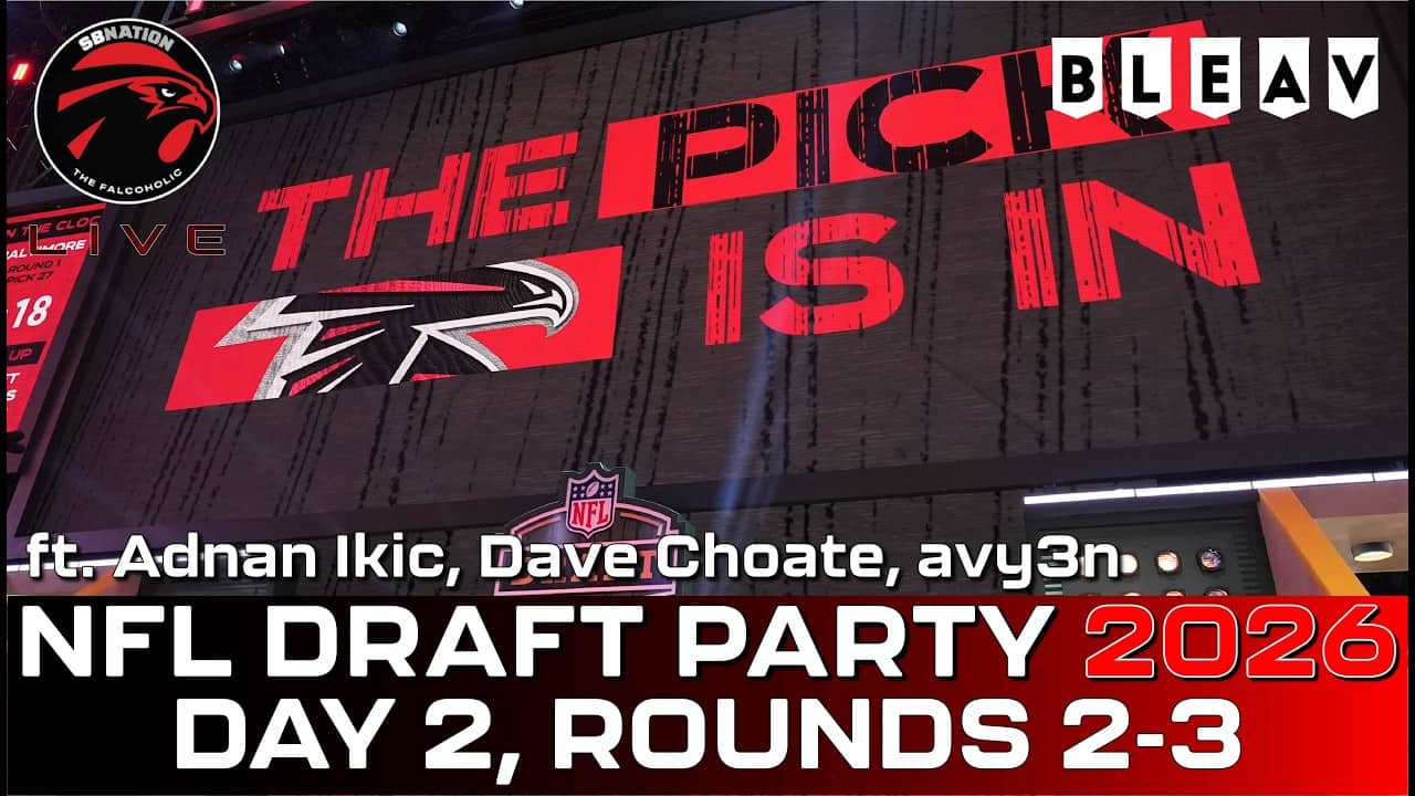 Falcons NFL Draft Party 2026: Day 2, Rounds 2-3