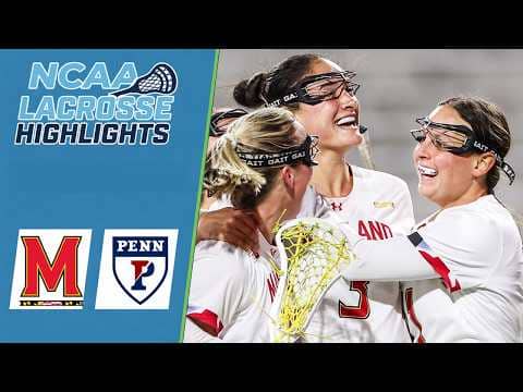 Maryland vs Pennsylvania | NCAA Women’s College Lacrosse Highlights | March 19, 2026