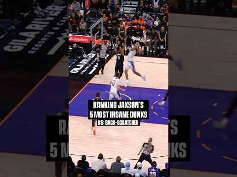 Jaxson's Dunk Contest Preview 👀 #lakers