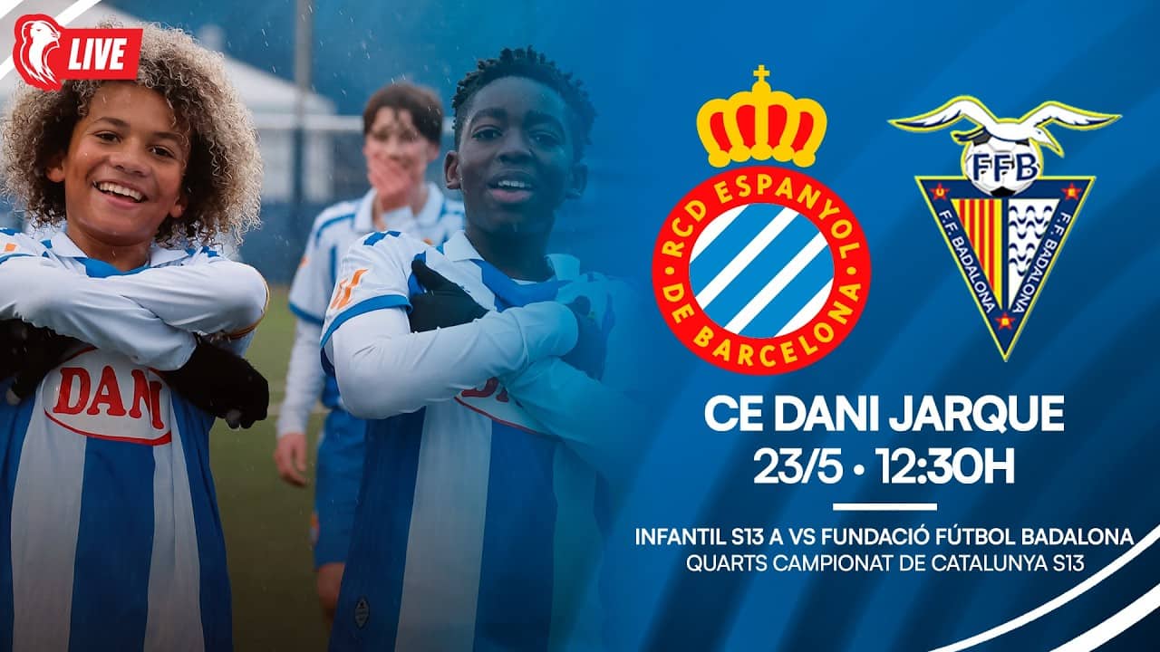 🔴 En directe, Infantil S13 🆚 FF Badalona de quarts de final de Copa Catalunya