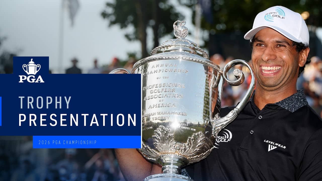 Full Trophy Presentation | 2026 PGA Championship