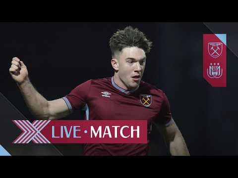 LIVE: West Ham U21 v Anderlecht U21 | Premier League 2