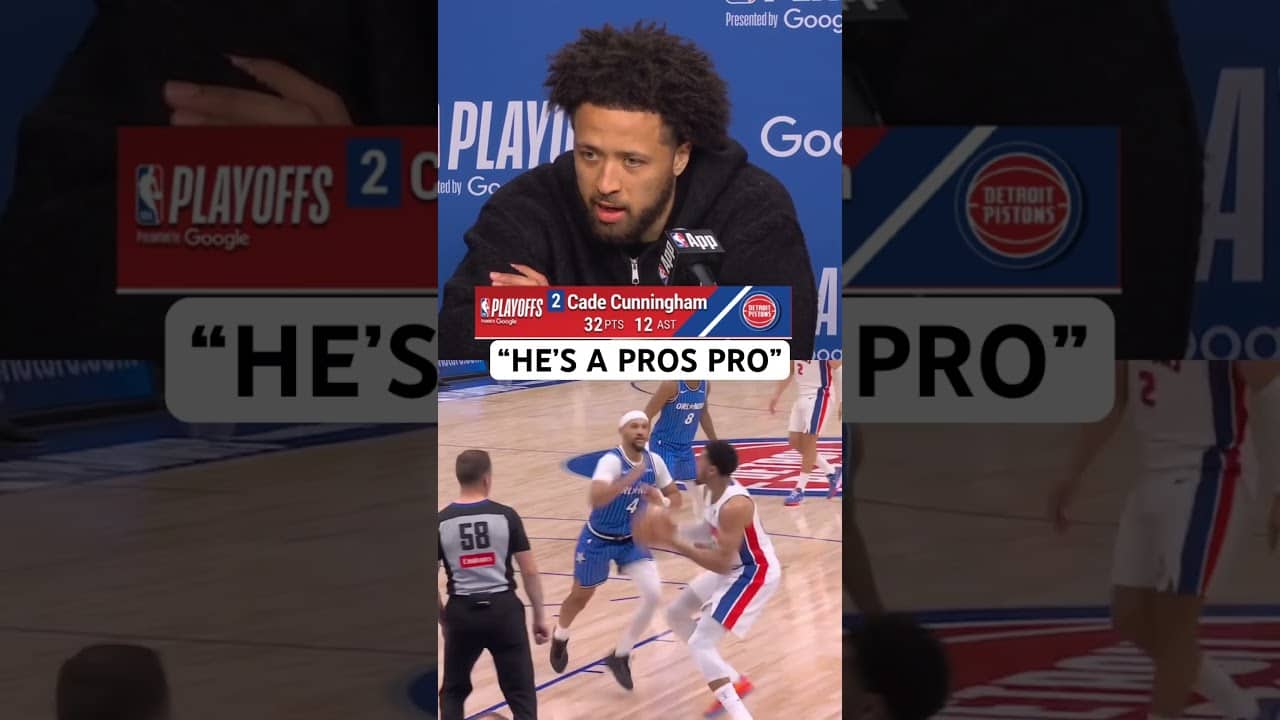Cade Cunningham talks Tobias Harris big Game 7