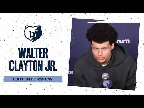 Walter Clayton Jr. | 2025-26 Grizzlies Exit Interviews