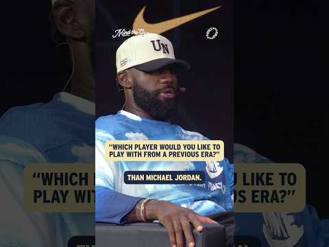 MJ was LeBron's biggest inspiration. Season finale LIVE from Fanatics Fest drops tomorrow #shorts