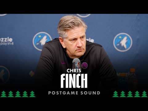“We Looked Rusty” | Chris Finch Postgame Sound | 02.20.26