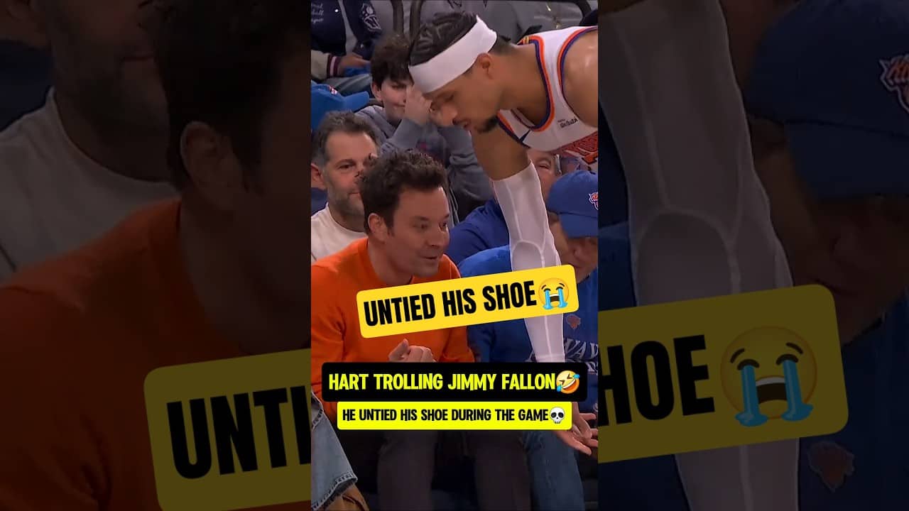 Josh Hart was TROLLING Jimmy Fallon😮