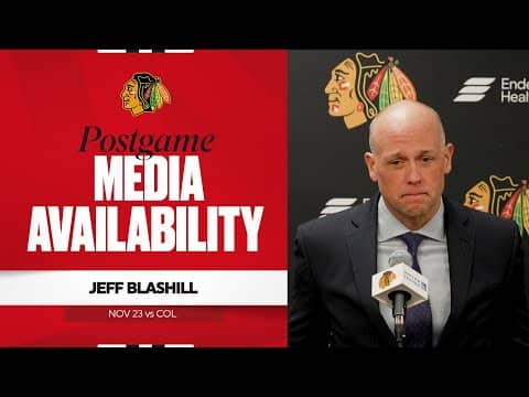 "We had real chances." | Jeff Blashill Postgame 11.23.25