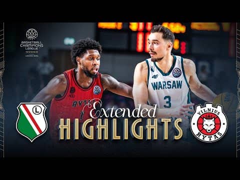 Legia Warszawa v Rytas Vilnius | Full Game Highlights | #BasketballCL 2025-26